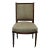 Vintage Neoclassical Style Side Chair For Sale