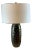Arteriors Modern Antique Brass Finished Duval Table Lamp For Sale