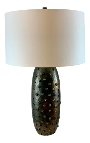 Arteriors Modern Antique Brass Finished Duval Table Lamp