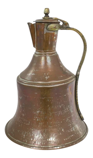 Antique Large Persian Copper Jug