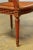 Wood Neoclassical Louis XVI Shield Back Caned Fauteuil Chair For Sale - Image 7 of 7