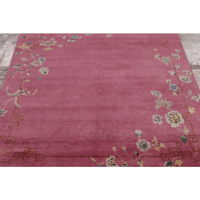 This 5x5 contemporary Chinese Deco square rug is a stunning addition to Rug & Kilim’s Art Deco collection. Hand-knotted in...