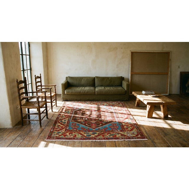 Brown Early 19th Century Turkish Anatolian Kula Carpet For Sale - Image 8 of 10