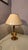 Brass Table Lamp with Informal Decoration, 1960s, in Very Good conditions. Designed 1960 to 1969 Up to 250V (Europe/UK...