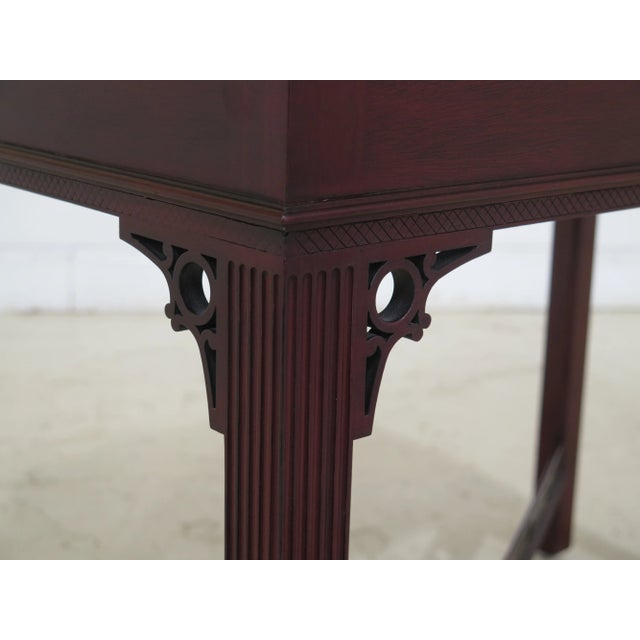 Kindel Winterthur Collection Chippendale Mahogany Tea Table For Sale In Philadelphia - Image 6 of 10