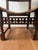 Early 20th Century Early 20th Century Spanish Baroque Revival Oak and Leather Side Chairs, a Pair For Sale - Image 5 of 14