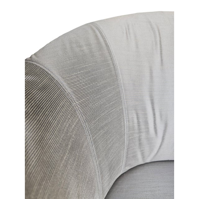 1980s Pair of Progetti Lounge Chairs by Umberto Asnago for Georgetti For Sale - Image 11 of 14