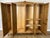 Vintage French Louis XVI Style Wardrobe in Oak For Sale - Image 12 of 13