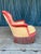 Pair of Large Napoleon III Armchairs in Gold and Red For Sale In New York - Image 6 of 12