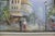 Vintage European City Scene Paris France Oil Painting, Framed, Small Original Art For Sale - Image 10 of 14