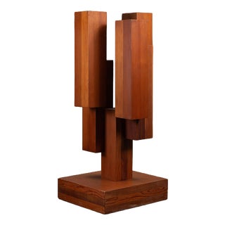 Jan Hoog, Constructivist Sculpture, 20th Century, Wood For Sale