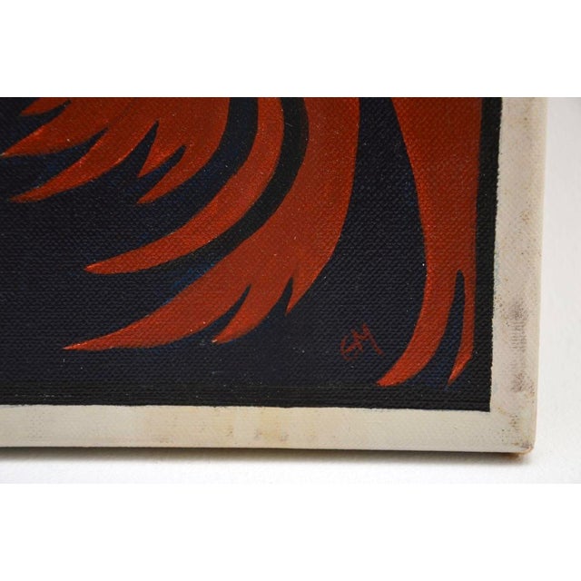Comic Strip Triptych of Black Widow, 1970, Oil Painting on Canvases, Set of 3 For Sale - Image 6 of 14
