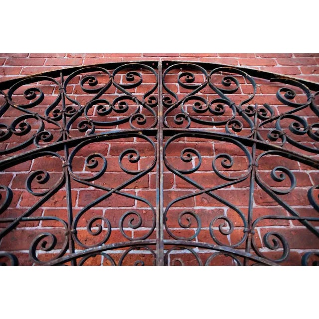 Skylight Grill Antique Wrought Iron For Sale In New York - Image 6 of 10