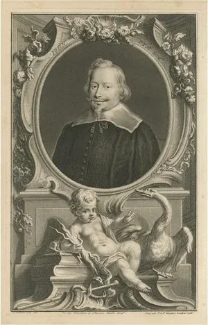 Jacobus Houbraken, Portrait of John Pym, English Politician, Print