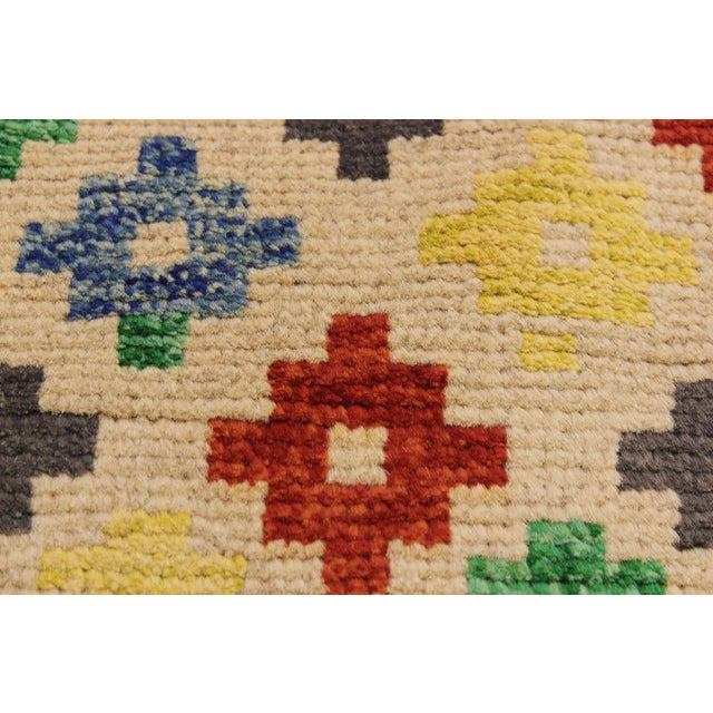 Tribal Balochi Annamari Hand Knotted Wool Rug - 4'10'' X 6'6'' For Sale In New York - Image 6 of 10