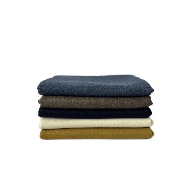 Modern Solid Baby Alpaca Wrap / Throw - White For Sale - Image 3 of 4