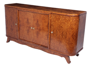 French Art Deco Amboyna Sideboard, 1925
