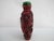 Chinese Vintage Chinese Red Cinnabar Lacquerware Village Scene Snuff Bottle For Sale - Image 3 of 10
