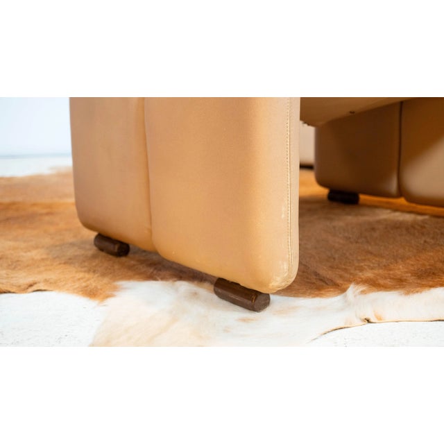 Vintage Afra & Tobia Scarpa Coronado Lounge Chair and Ottoman for C&b Italia, 1960s For Sale - Image 12 of 18