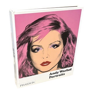 Andy Warhol Portraits Book by Tony Shafrazi For Sale