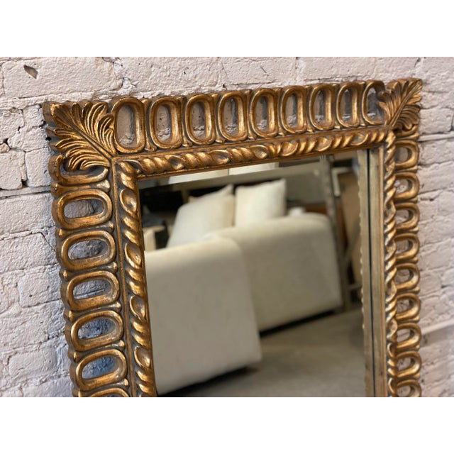 Vintage Gold Gilt Mirror For Sale - Image 10 of 12