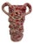 Urn Sculptural Vase by Lynn Basa Lava Glaze For Sale