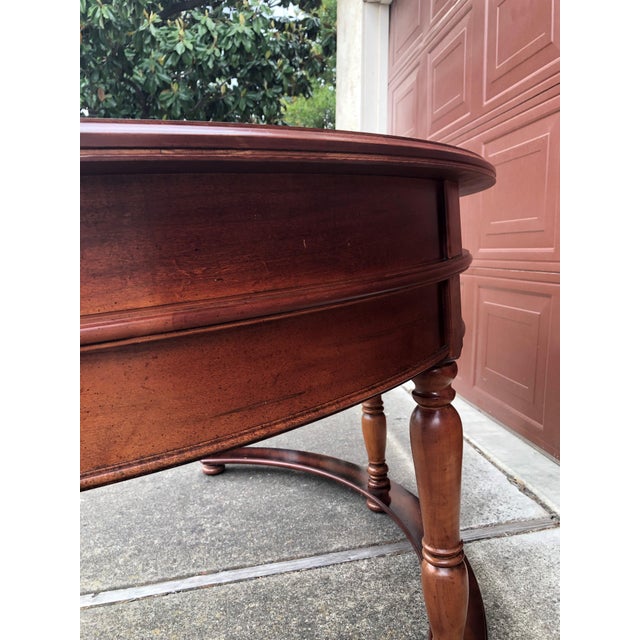 Antique Half Moon Desk Pulaski Executive Desks Chairish