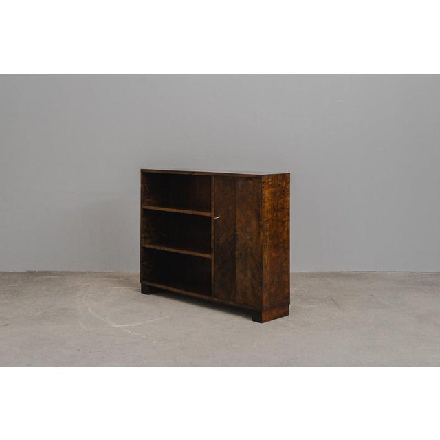 Art Deco Bookshelf in Birch For Sale - Image 4 of 17