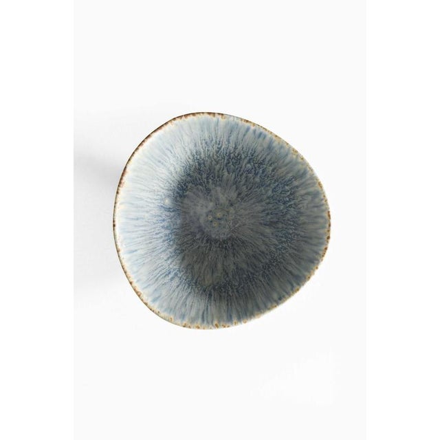 Scandinavian Modern Bowl in Ceramic attributed to Carl-Harry Stålhane, 1960s For Sale - Image 3 of 5