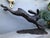 Metal Large Cast Bronze Running Hare Garden Sculpture For Sale - Image 7 of 12