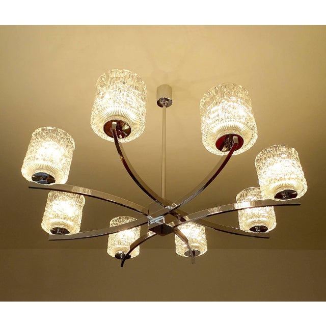 Brutalist Pendant Light from Kaiser-Leuchten, 1970s For Sale - Image 4 of 18