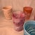 1930s Rare Eclectic Collection Art Glass Tumblers - Set of 10 For Sale - Image 4 of 12