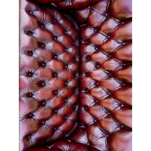 Animal Skin Sofa in Fan Leather For Sale - Image 7 of 10