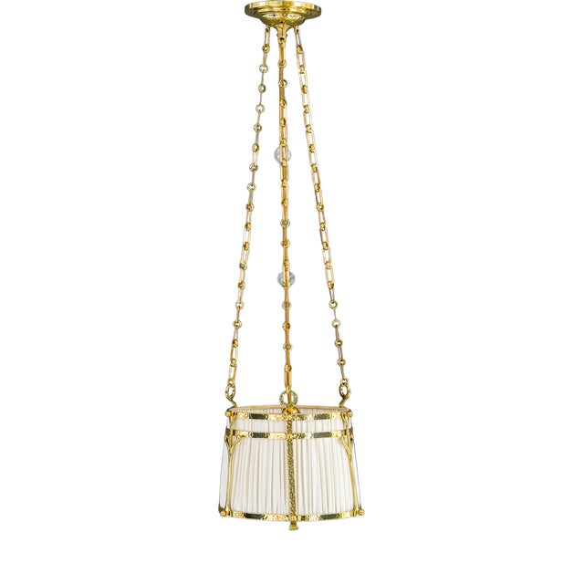 Art Deco Pendant Lamp, Vienna, 1920s For Sale
