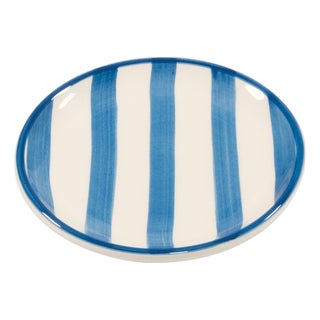 Lido Dessert Plate Set of 4 - Light Blue For Sale