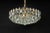 Large Gilt Brass and Crystal Chandelier from Palwa, Germany, 1970s For Sale - Image 11 of 14