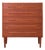 Mid-Century Modern Danish Teak Chest of Drawers, 1960s For Sale
