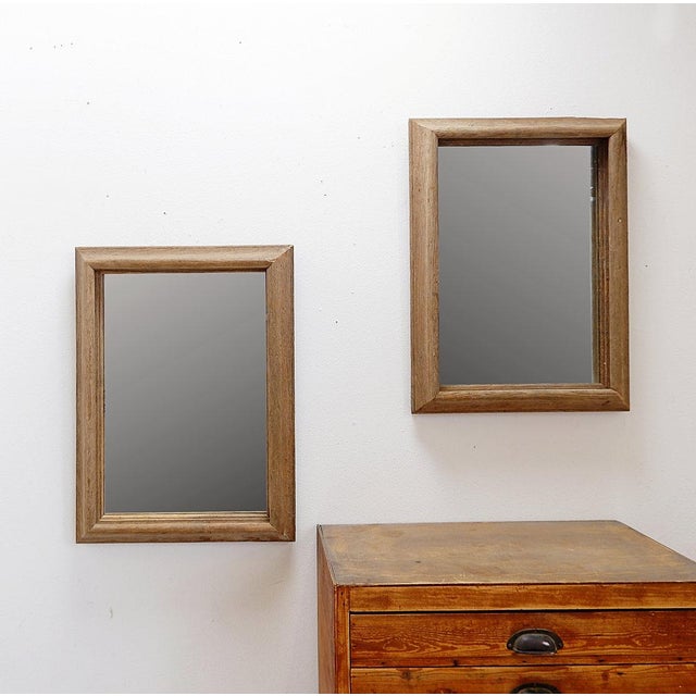 Natural Materials - Wabi Sabi spirit - Decoration Measures : 47x8cm H:64,5cm Materials : Wood - Glass Mirror