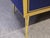 Wood Sideboard with Blue Grisinato Glass and Brass Trim from Justfurnituress SRL For Sale - Image 7 of 7