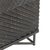 Ebony Geometric Wood Cabinet For Sale - Image 11 of 13