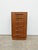 Authentic vintage mid century modern teak dresser / chest of drawers. "Fresco" series designed by Victor B Wilkins for G...