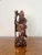 Wood Large Chinese Carved Hardwood Figure, 1900s For Sale - Image 7 of 7