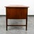 Mid-Century Modern Mid Century Danish Modern Desk Executive Walnut 6 Drawer Locking Cabinet Wood For Sale - Image 3 of 10