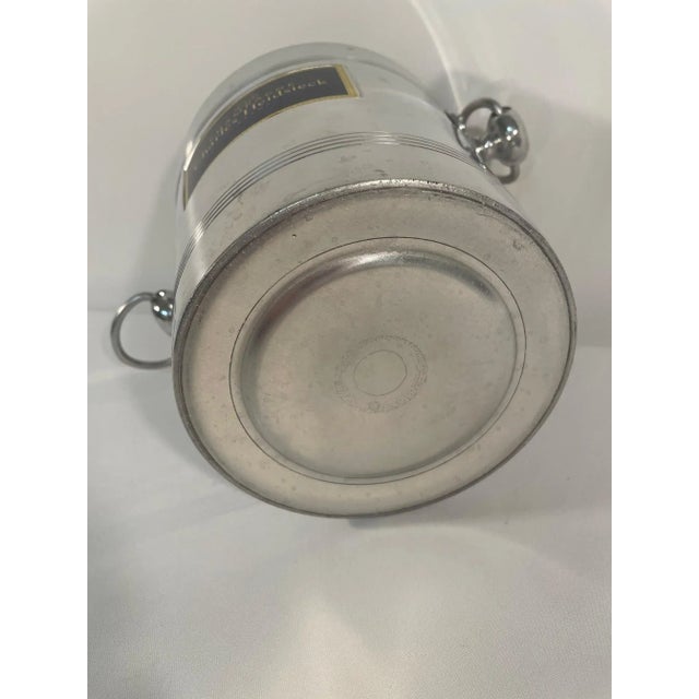 Vintage French "Charles Heidsieck" Champagne Bucket Wine Cooler, Circa 1960s For Sale - Image 10 of 14