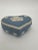Vintage Wedgewood Jasperware Blue Heart Shaped Box For Sale - Image 9 of 12