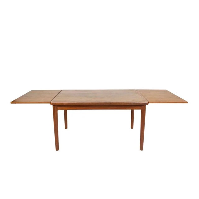Danish Teak Dining Table by Henning Kjaernulf for Vejle Mobelfabrik, 1960s For Sale - Image 4 of 10