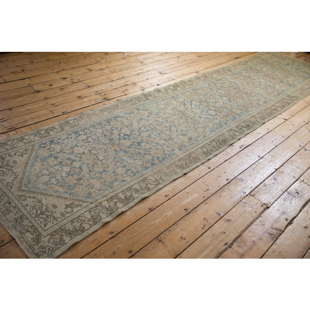 1930s Vintage Distressed Hamadan Rug Runner - 3'2" x 13'2" For Sale - Image 5 of 13