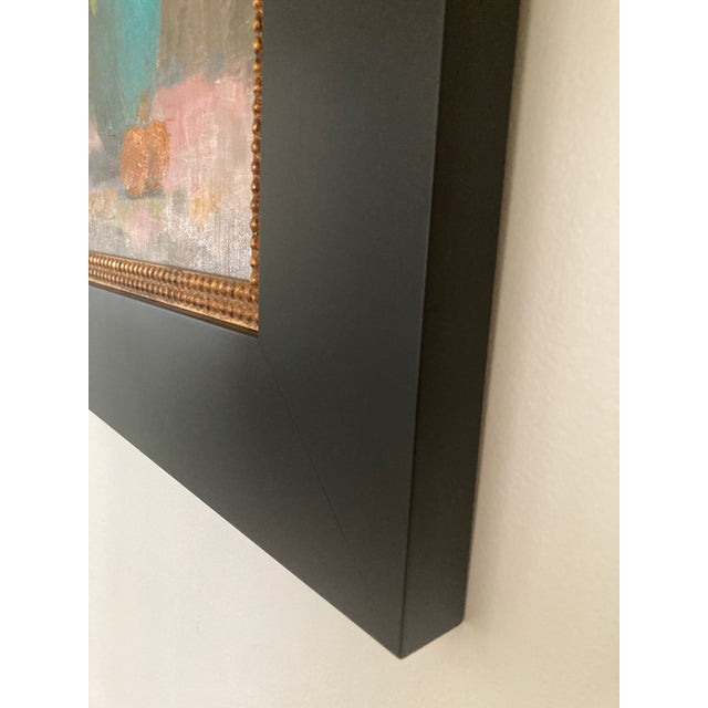 Contemporary “Japanese Peonies in Jug” Contemporary Original Still Life in Oil, Framed For Sale - Image 3 of 5