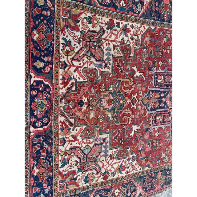 Large Heriz Rug, 1890s For Sale - Image 6 of 18