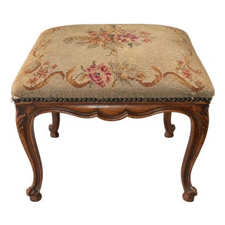 19th Century French Louis XV Style Footstool For Sale